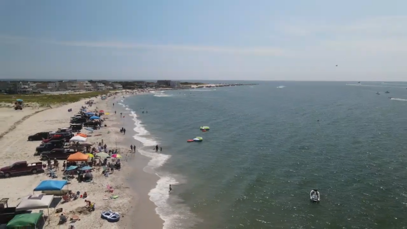 Water Activities at the Brigantine Beach 